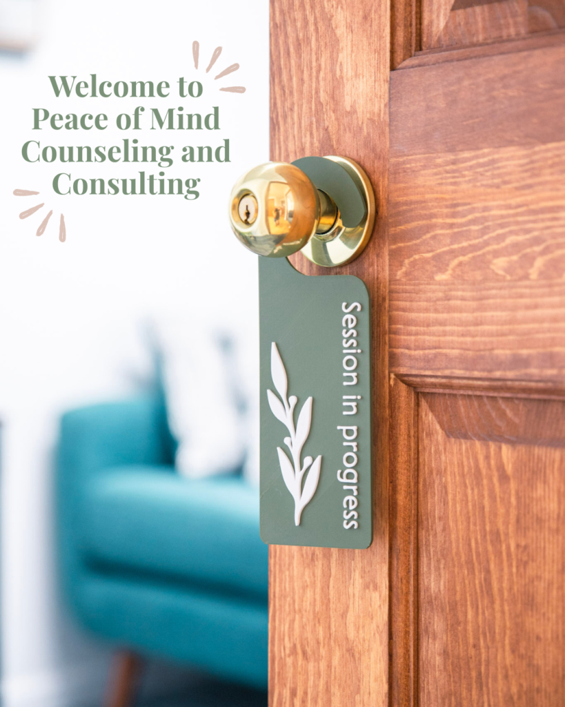 client meeting therapist in Freehold NJ counseling office